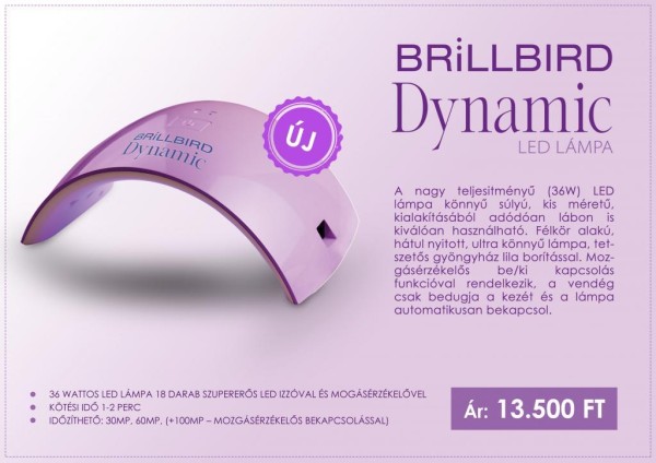 Új BrillBird LED lámpa