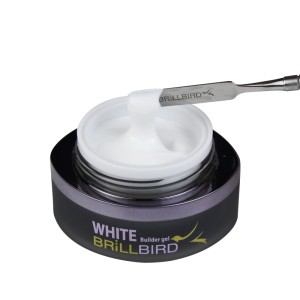 LUX WHITE - FEHÉR Műköröm építő ZSELÉ 5ml