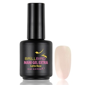 Mani Gel Extra - Latte Rose 15 ml - Saját köröm erősítő gél lakk alap