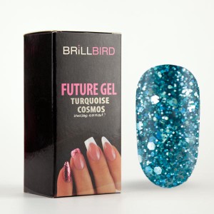 Future Gel Turquoise Cosmos /Polygel Akril Zselé/ 30g