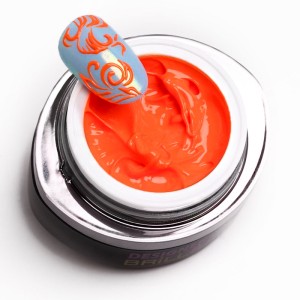 DESIGNER GEL 11 - neon naracs festőzselé (neon orange) 4,5ML