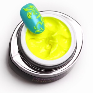 DESIGNER GEL 13 - NEON sárga FESTŐZSELÉ (NEON yellow) 4,5ML