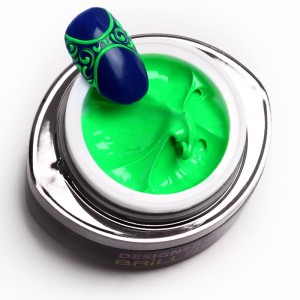 DESIGNER GEL 14 - NEON zöld FESTŐZSELÉ (NEON green) 4,5ML