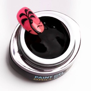 Contour Paint Gel 2 (black) fekete kontúr zselé - 5ml