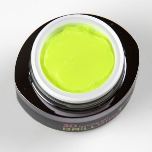 3D Forming gel 13 (neon yellow) neon sárga gyurmazselé - 3ml