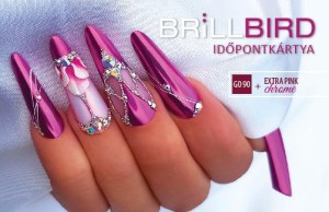 BB Időpontkártya - Extra pink 2019/7  