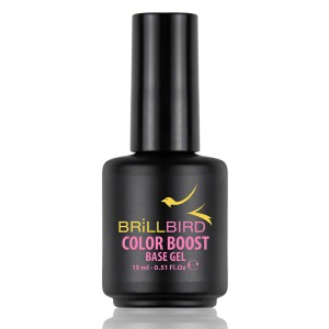 Color Boost Base Gel - színélénkítő fehér gél lakk alap 15ml