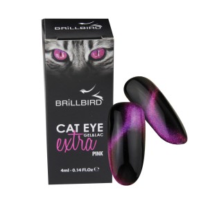 CAT EYE EXTRA pink - pink színű macskaszem GÉL LAKK 5ml