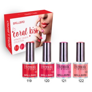 Coral Kiss Hypnotic Gél Lakk Készlet