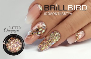 BB Időpontkártya - Flitter