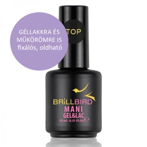 TOP MANI GEL&LAC FEDŐ FÉNY 15ml