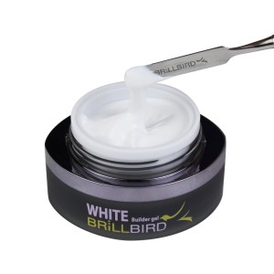 WHITE BUILDER GEL  –  Fehér MŰKÖRÖM ÉPÍTŐ zselé 15ml